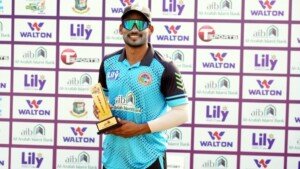 তিন ম্যাচ পর হাসল শান্তর ব্যাট, ছিটকে গেল সিলেট