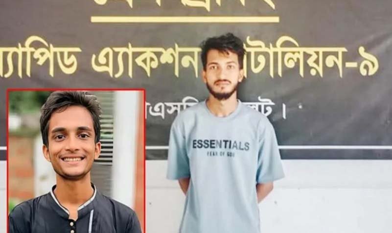সিলেটে হত্যা মামলার আসামি গ্রেফতার