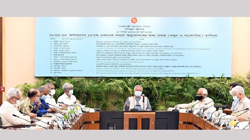 একনেকে ৮ হাজার ৯৭৪ কোটি টাকার ১৭ প্রকল্প অনুমোদন