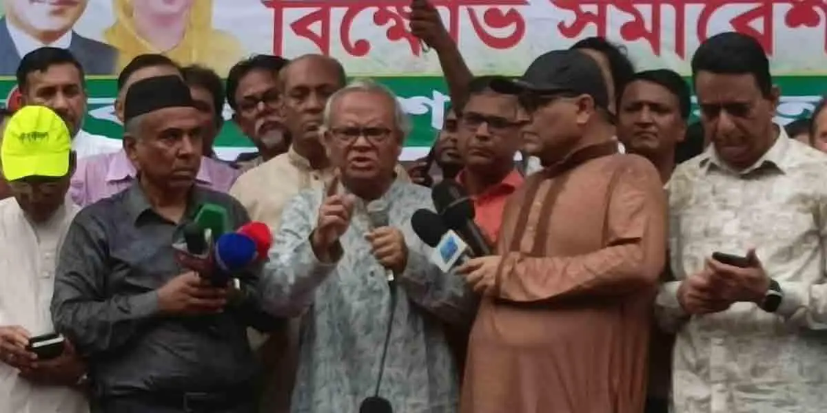 নির্বাচন নিয়ে ভেতরে ভেতরে গভীর ষড়যন্ত্র চলছে: রিজভী