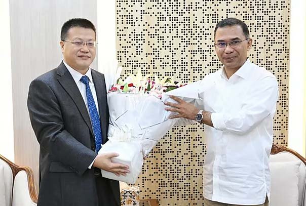 প্রধানমন্ত্রী তারেক রহমানকে চীন সফরের আমন্ত্রণ