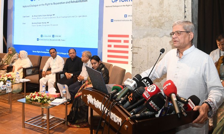 গুমের শিকার পরিবারের জন্য বিশেষ ভাতা চালু করা হবে: মির্জা ফখরুল ইসলাম আলমগীর