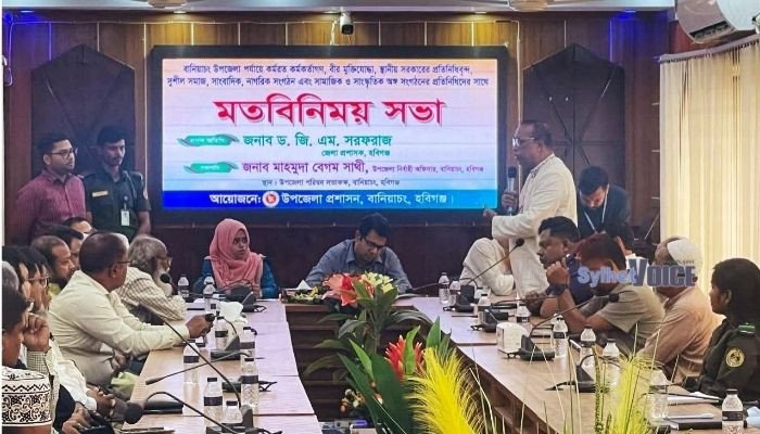 কৃষি খাতে যুগান্তকারী পরিবর্তন আনতে কাজ করছে সরকার: হবিগঞ্জের ডিসি